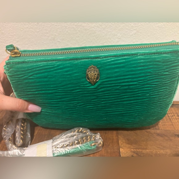 Kurt Geiger Vibrant Green Crossbody NWT - Picture 7 of 15